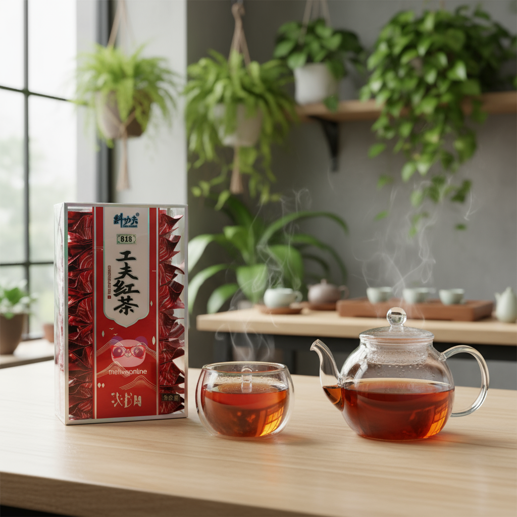 Chá Preto Chinês Kung Fu Hong Cha 818 – Chá Tradicional Artesanal Premium 工夫红茶