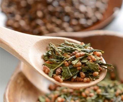Chá verde com arroz integral (Genmaicha Yellow) - Ujinotsuyu 200g