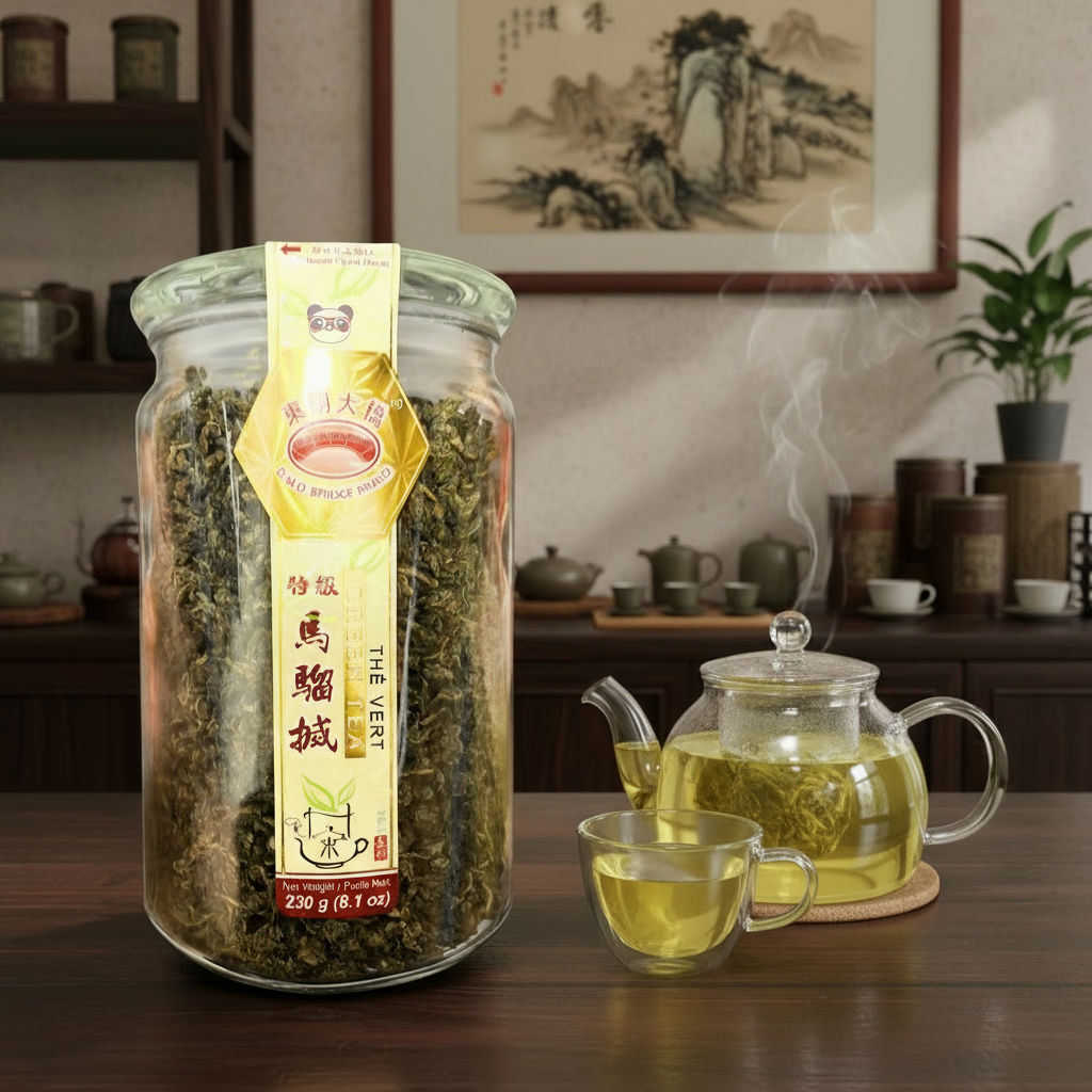 Chá Verde Premium Ma Ku Cheng (特级马骏城绿茶) 230g | Old Bridge Brand | Green Tea