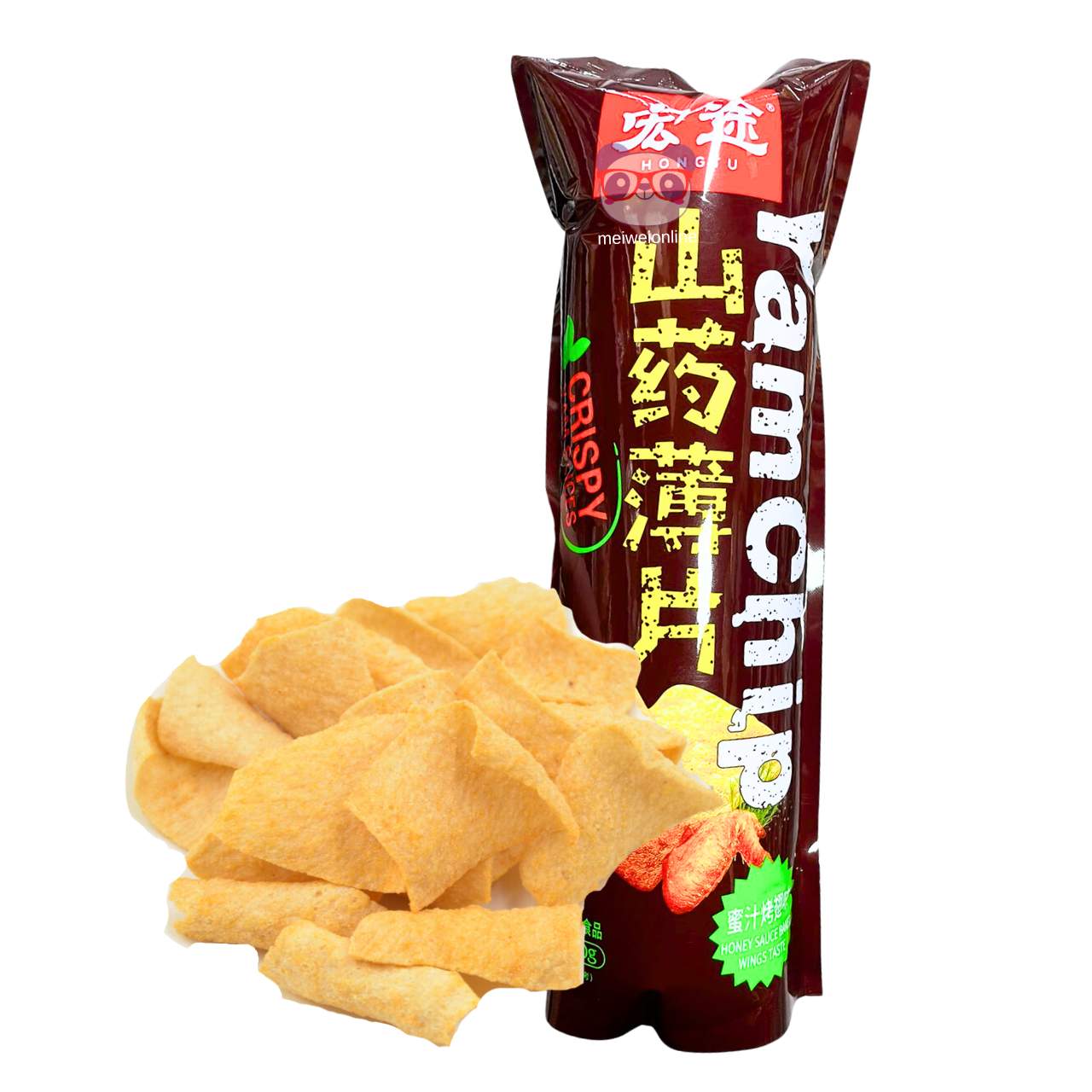 Chips de inhame sabor frango - HongTu 90g