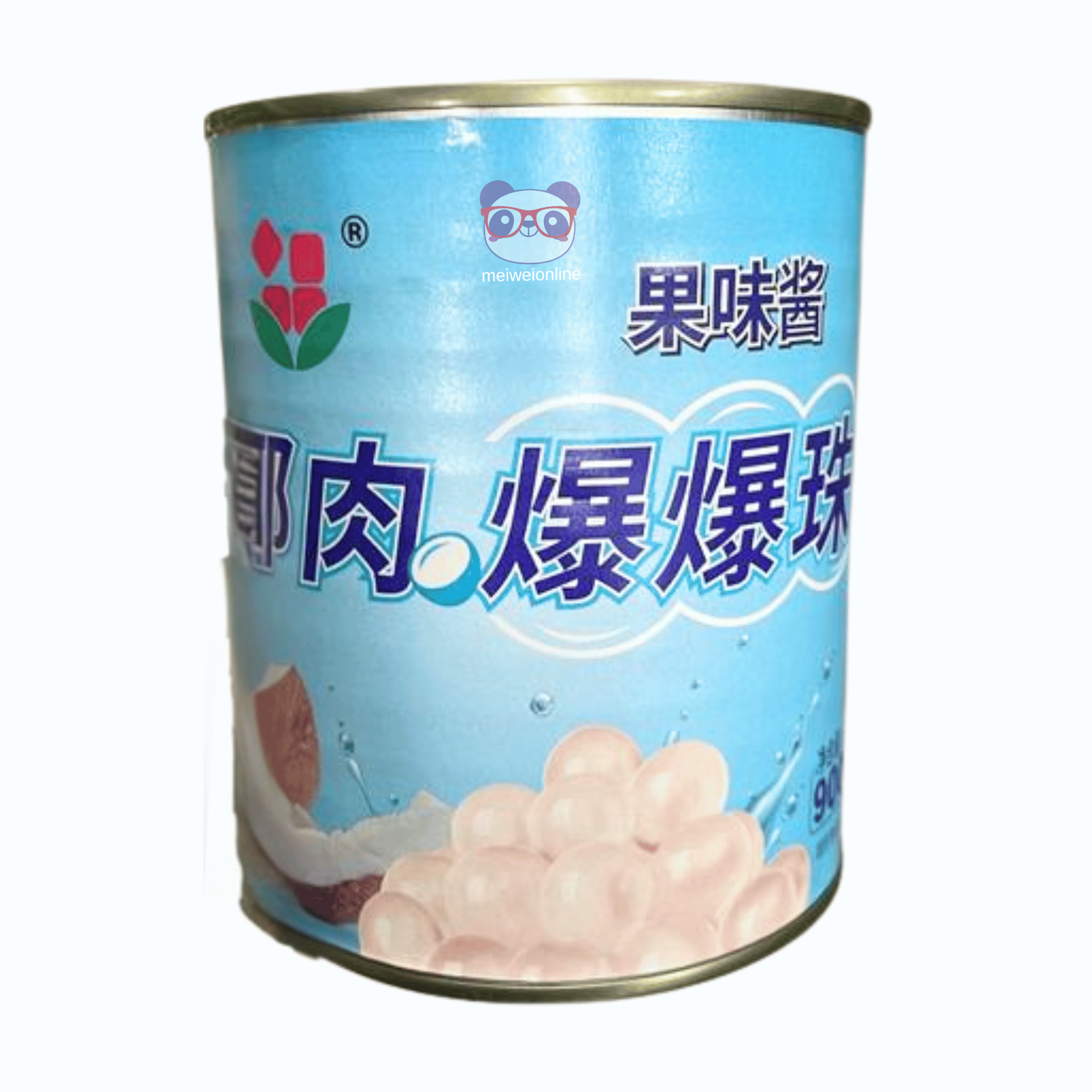 Popping Boba Coco com Esferas Explosivas 900g (椰肉爆爆珠)