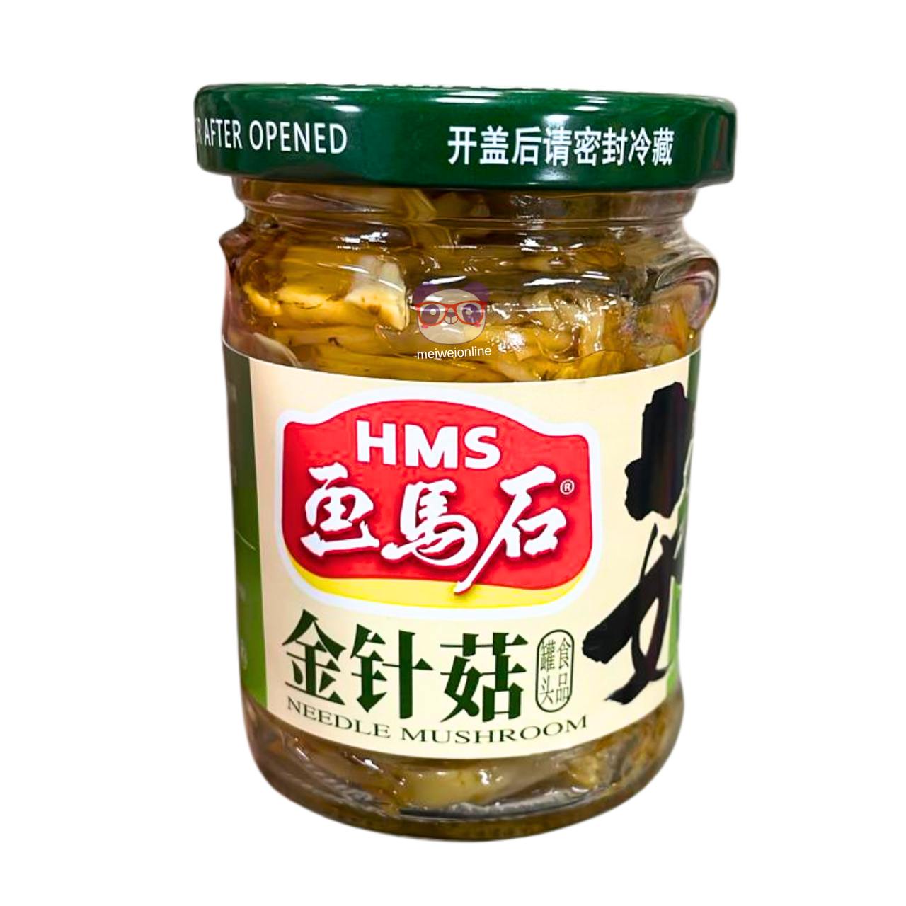 Cogumelo agulha (Enoki) em conserva - HMS 170g