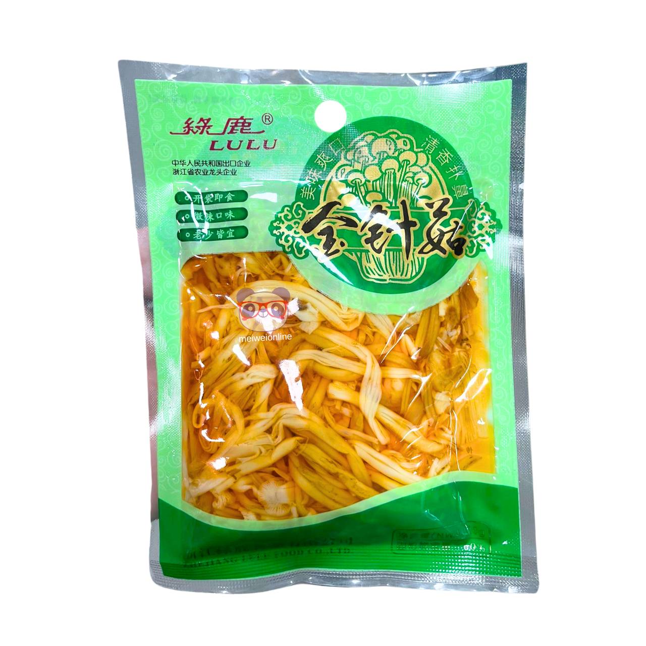 Cogumelo agulha (Enoki) em conserva - Lulu 120g