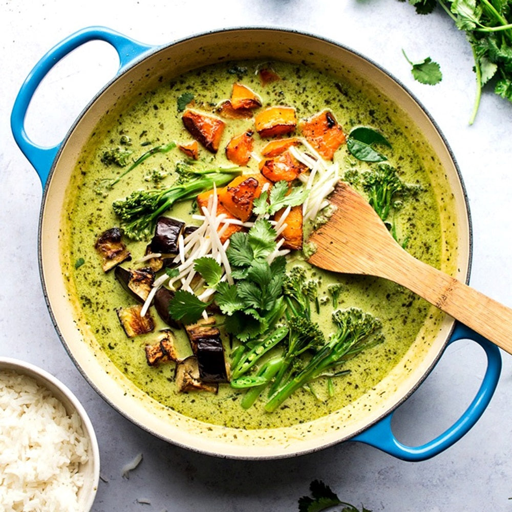 Pasta de Curry verde (Green Curry Paste) - Aroy D 400g