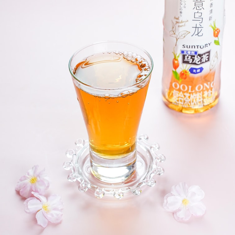 Chá Oolong com Gardênia (sem açúcar) - Suntory 500ml