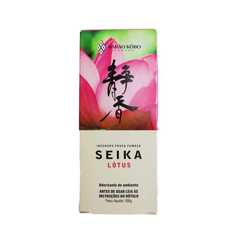 Incenso Seika de Lótus 200 bastonetes - 100g