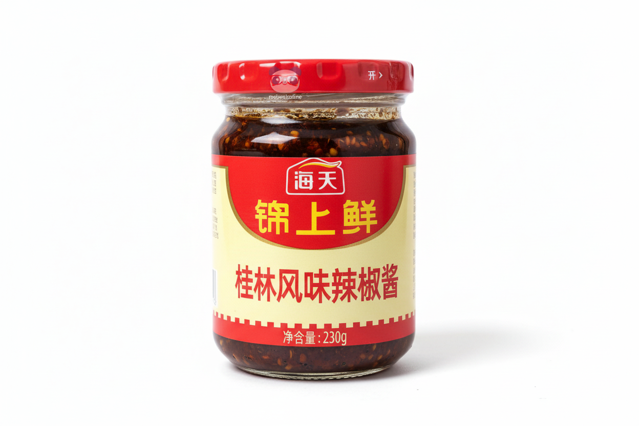 Molho de Pimenta Estilo Guilin 230g - 桂林风味辣椒酱