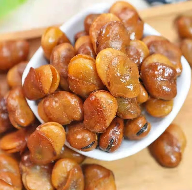 Fava frita picante (Feijão Orquídea) - Jun Fei 150g