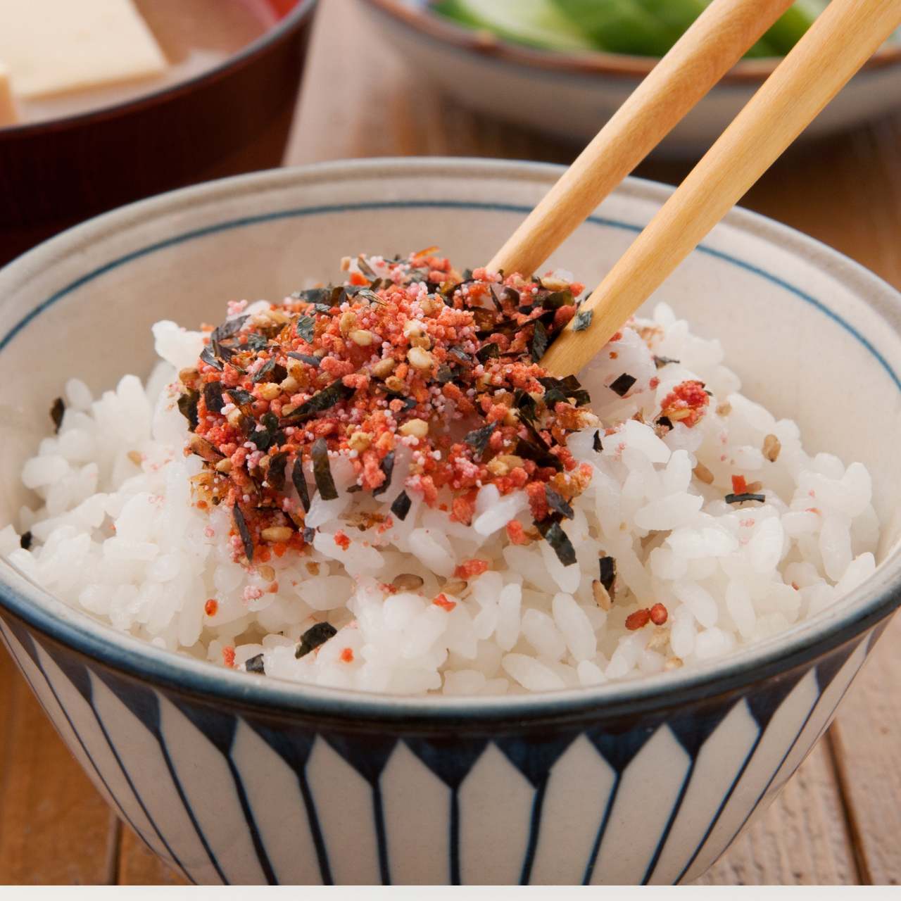 Furikake umaaji tempero para arroz sabor salmão - Marumiya 20g