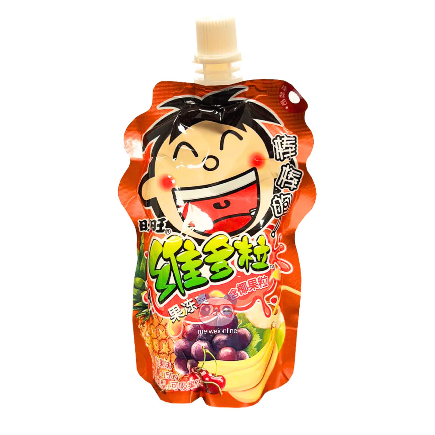 Gelatina sabor frutas tropicais - Want Want 150g