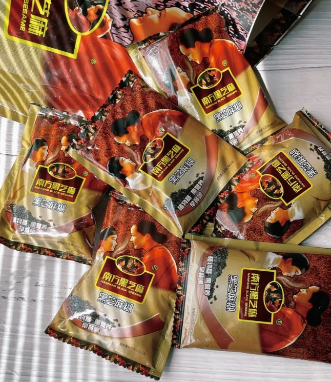 Pasta de gergelim preto com tâmaras vermelhas - NanFang 480g
