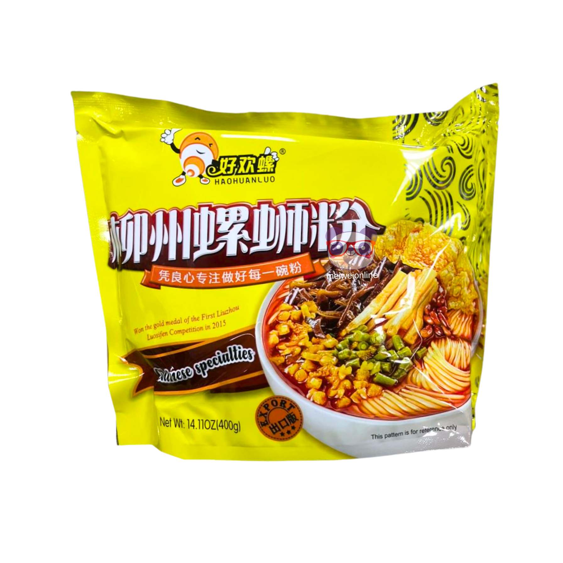 Macarrão instantâneo de arroz - HaoHuanLuo 400g