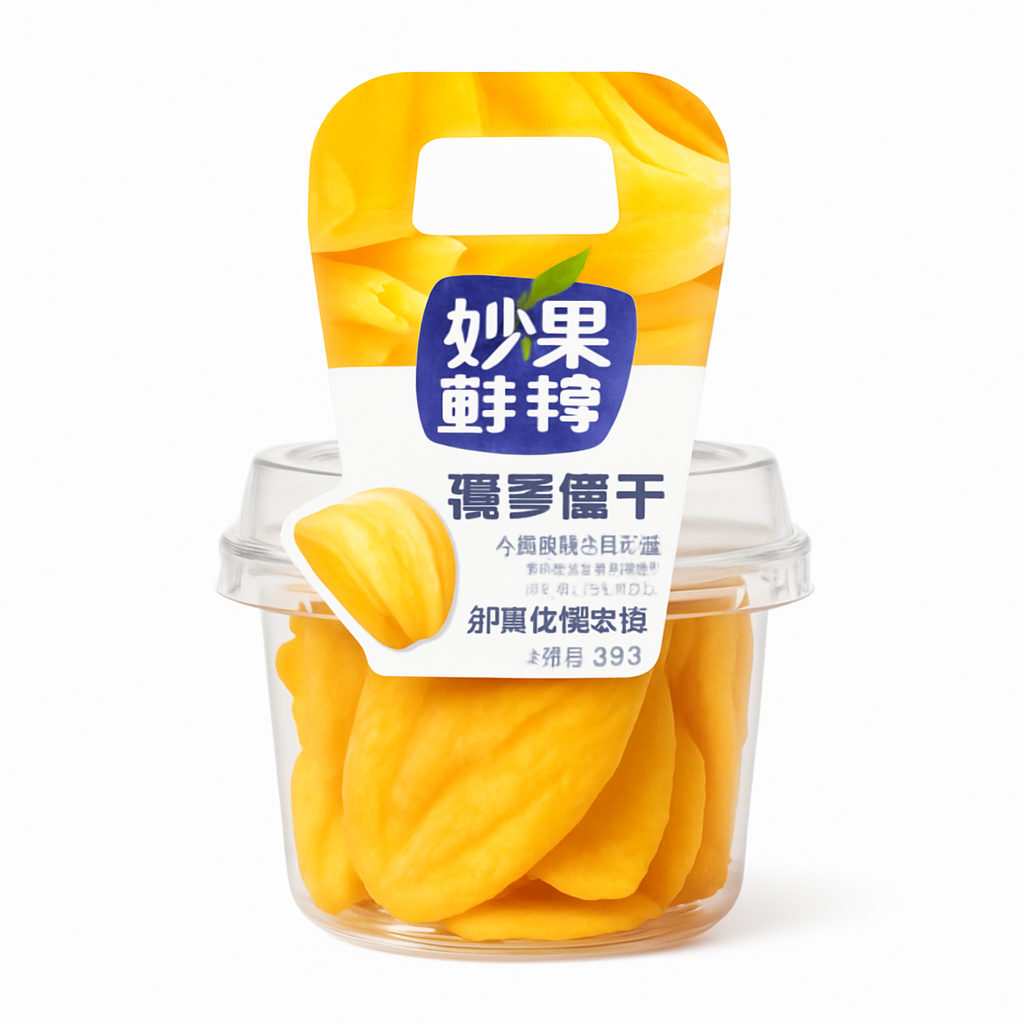 Mei Wei: Jackfruit Seco(妙果鲜锋)- 52g - Embalagem em Fundo Branco