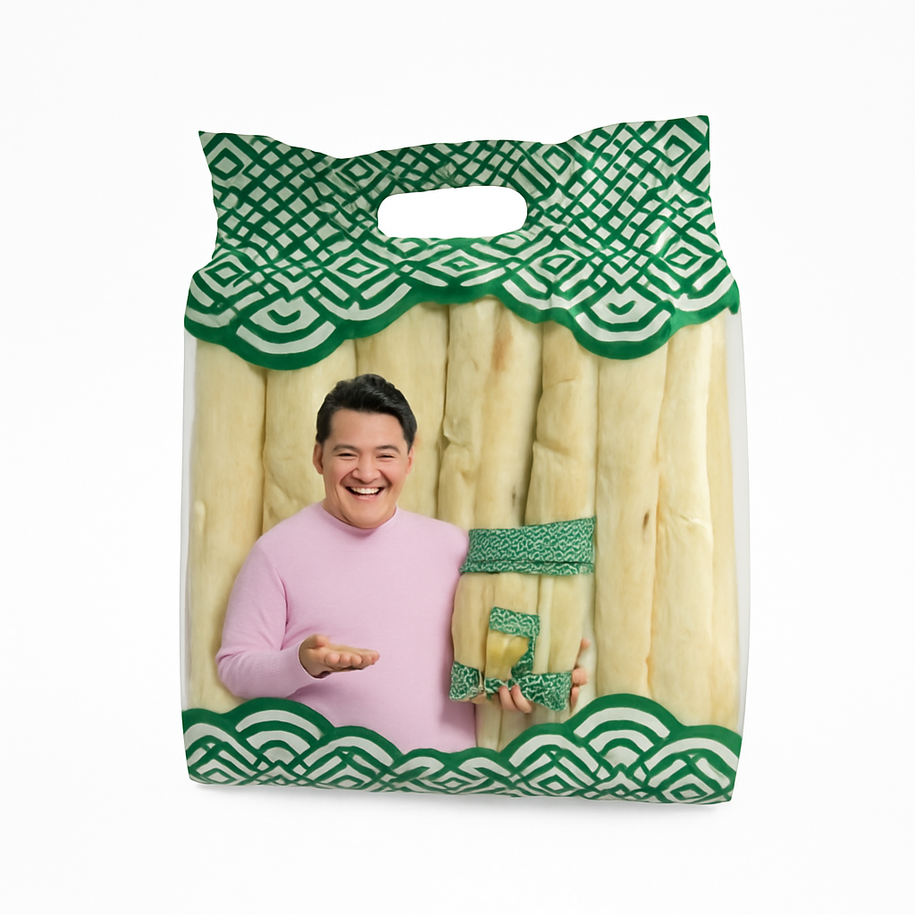 Mei Wei: Macarrão de Arroz Liu Fu Lian(六福莲新兴米粉)- Liu Fu Lian 950g - Embalagem em Fundo Branco