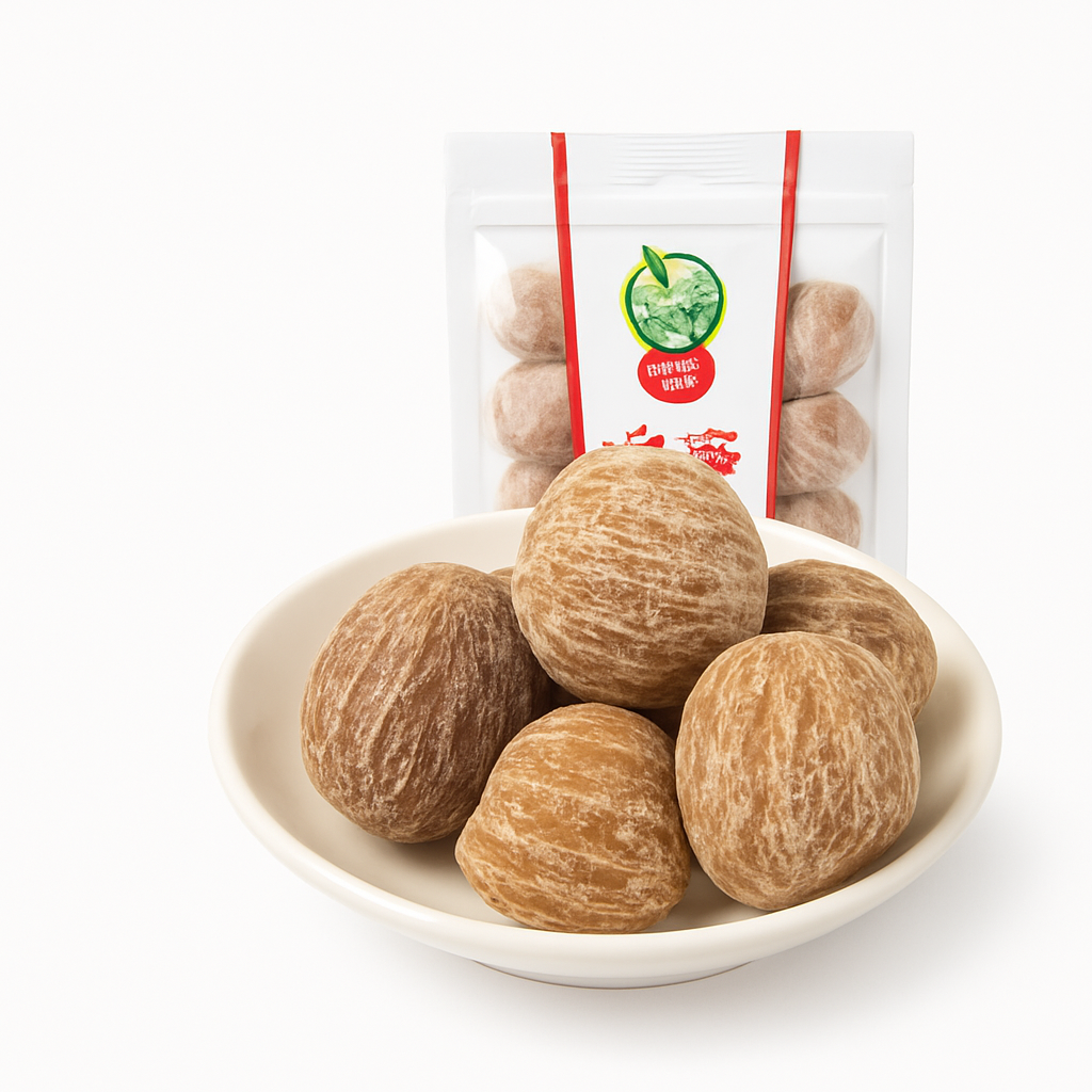 Mei Wei: Tâmaras Doces(蜜枣)- HY 400g - Embalagem em Fundo Branco