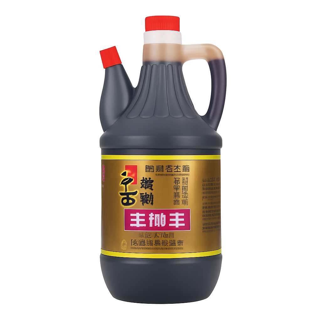 Mei Wei: Molho de Soja Claro Premium(东古生抽王)- Donggu 800ml - Embalagem em Fundo Branco
