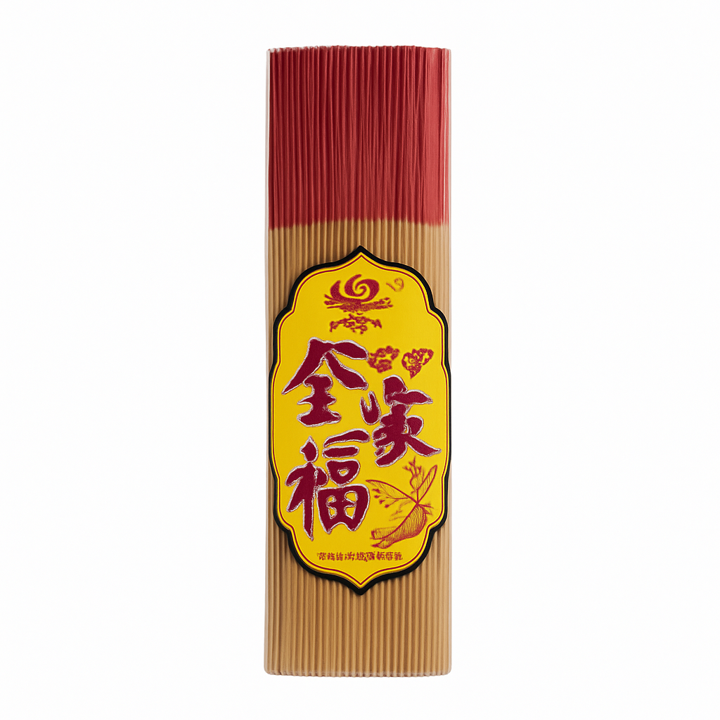 Mei Wei: Incenso Toda Família Feliz(全家福)- 500g - Embalagem em Fundo Branco