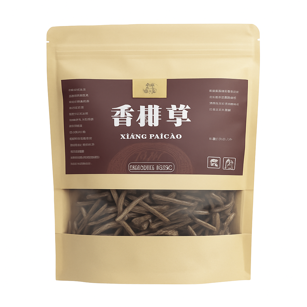 Mei Wei: Erva Xiangpai Cao(香排草)- 100g - Embalagem em Fundo Branco