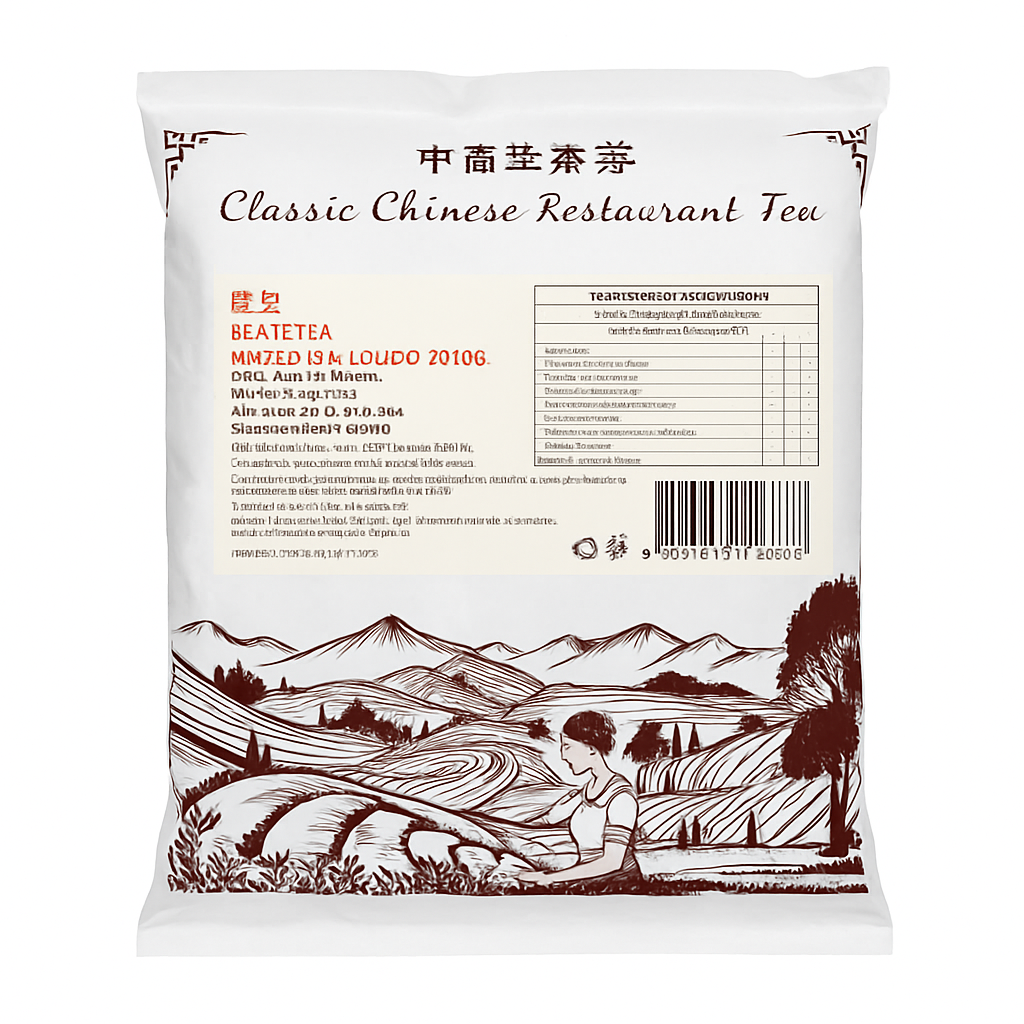 Chá Preto Clássico Chinês 2270g - Autêntico Black Tea