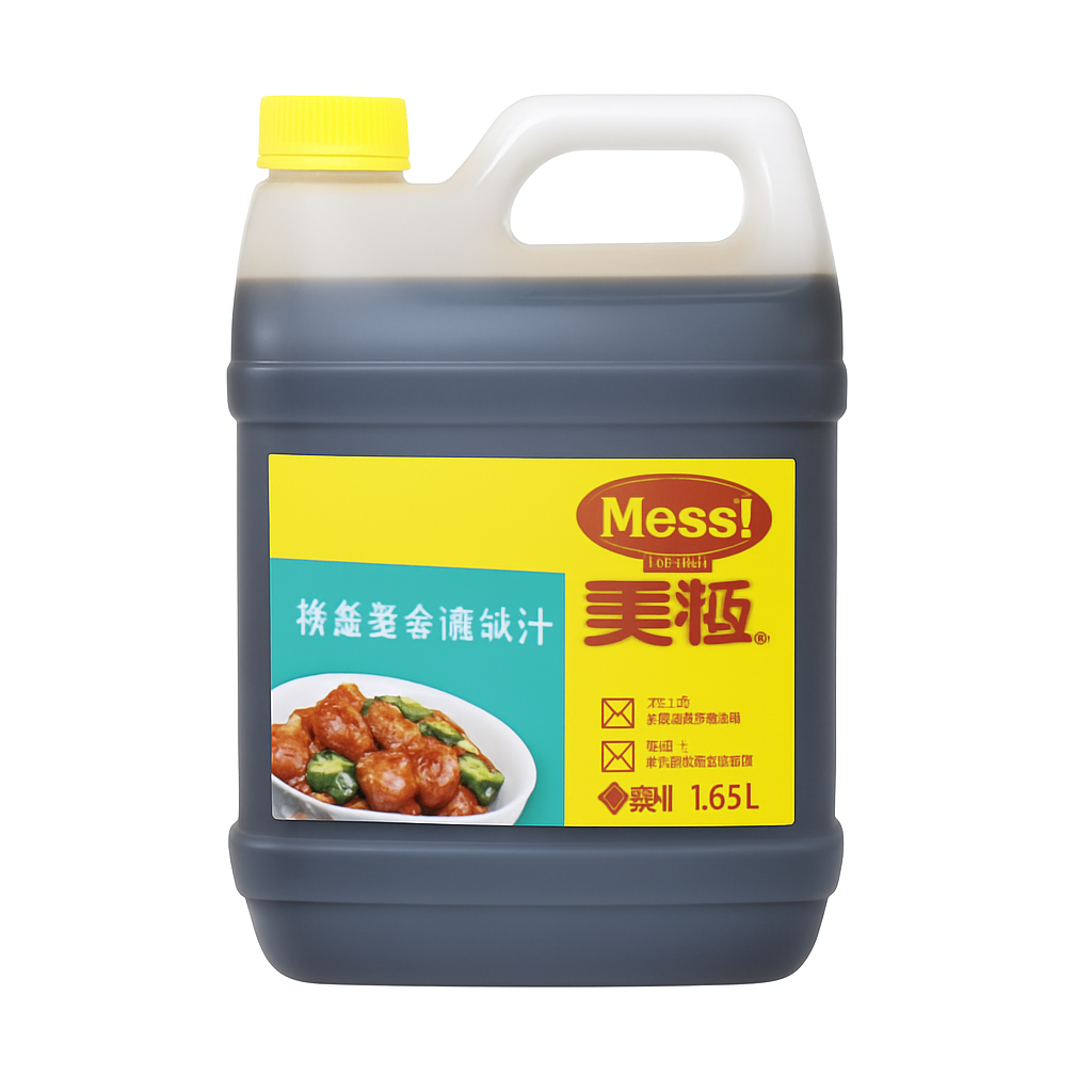 Mei Wei: Molho Composto Tempero(天極)- Maggi 1,8L - Embalagem em Fundo Branco