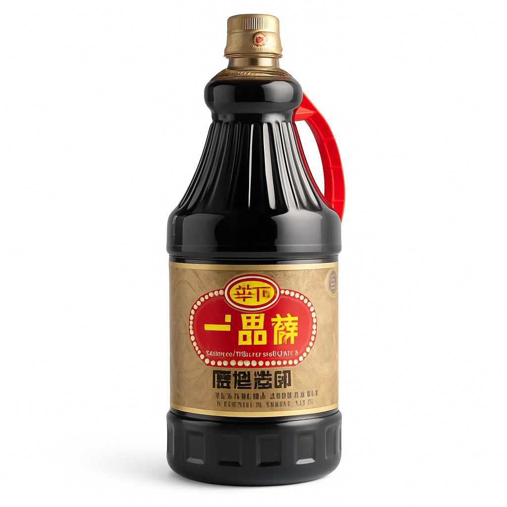 Mei Wei: Molho de Soja Premium(兰花一品鲜)- Lanhua 1.65L - Embalagem em Fundo Branco