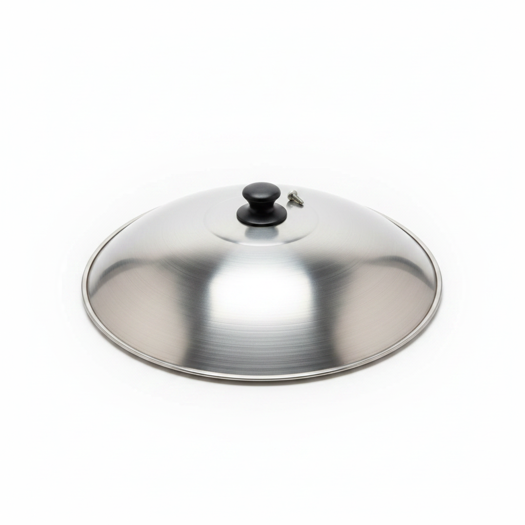 Mei Wei: Tampa de Wok 锅盖 39,5cm - Embalagem em Fundo Branco