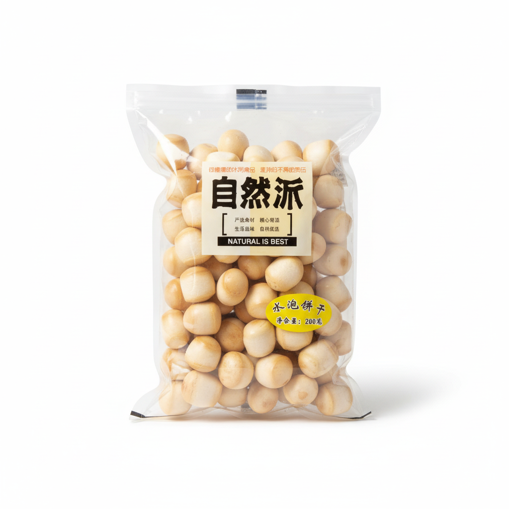 Mei Wei: Biscoito Água e Sal Natural Is Best 200g - Embalagem em Fundo Branco