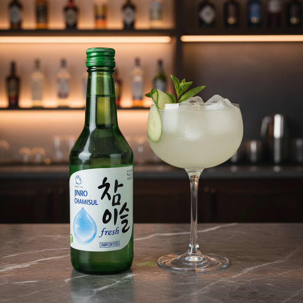 Soju Importado Fresh - Jinro 360ml