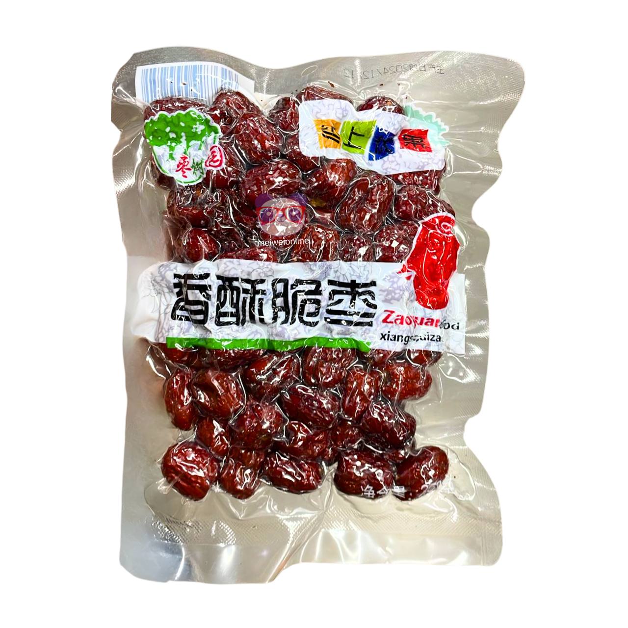 Jujuba crocante (tâmara vermelha) - Cangzhou Snack 252g