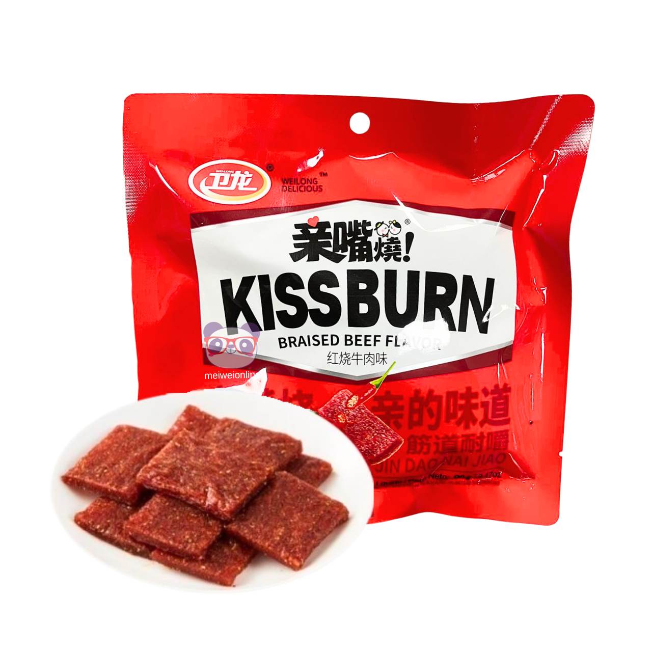 Kiss Burn sabor carne assada - WeiLong 90g