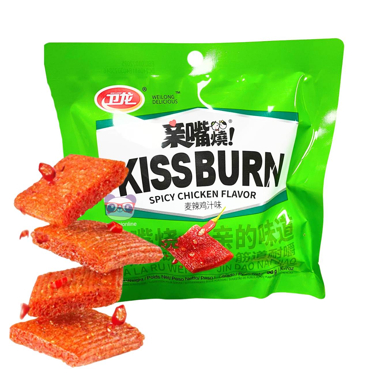 Kiss Burn sabor frango picante - WeiLong 90g
