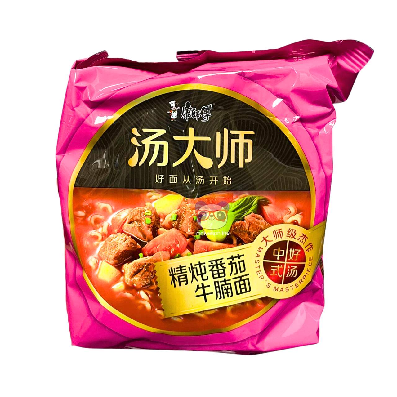 Macarrão instantâneo sabor carne e tomate - Master Kong 119g