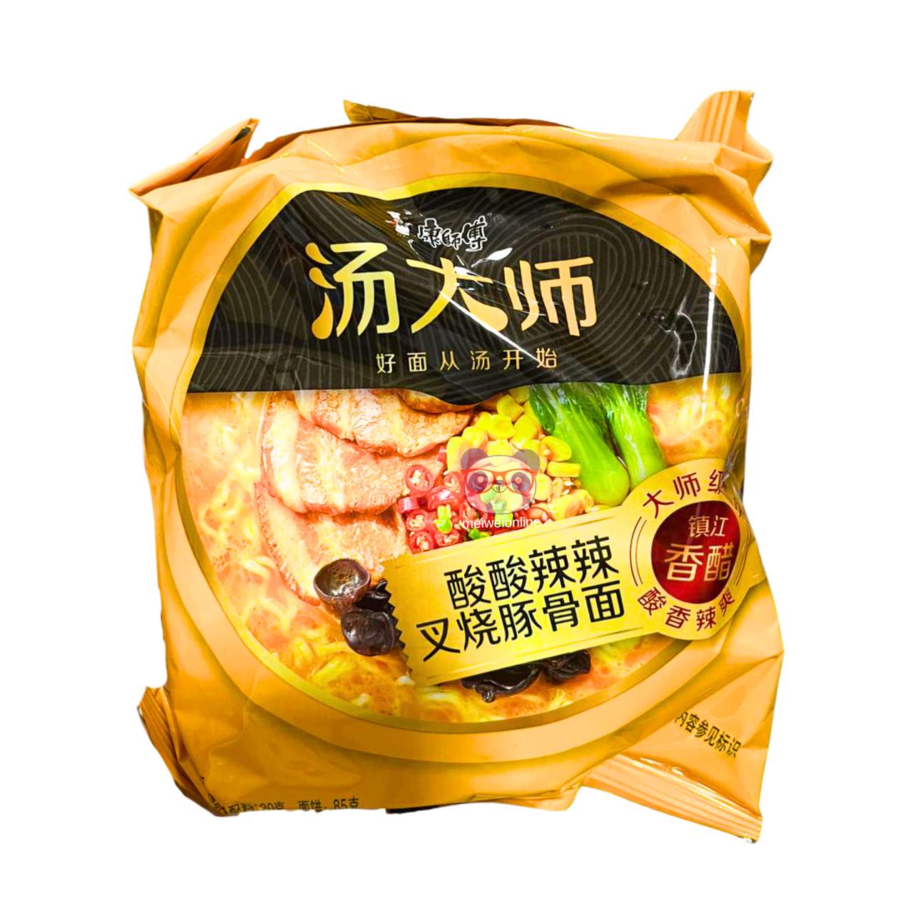 Macarrão instantâneo sabor osso suíno picante e azedo - Master Kong 120g