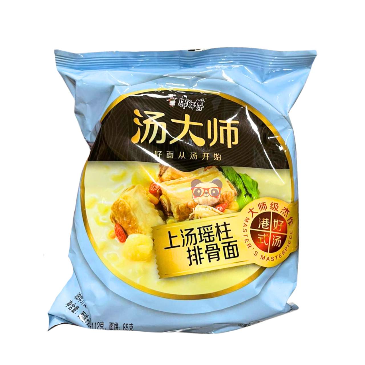 Macarrão instantâneo sabor vieira e costela suína - Master Kong 112g