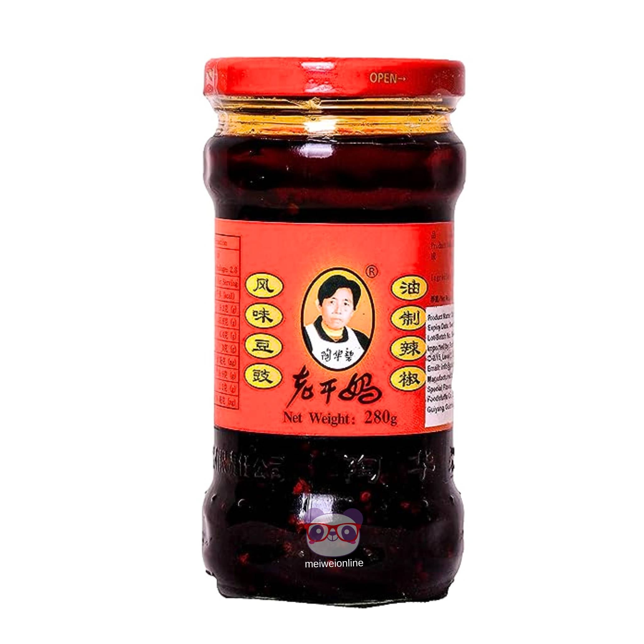 Pimenta crispy vegetariana com amendoim - Lao Gan Ma 280g