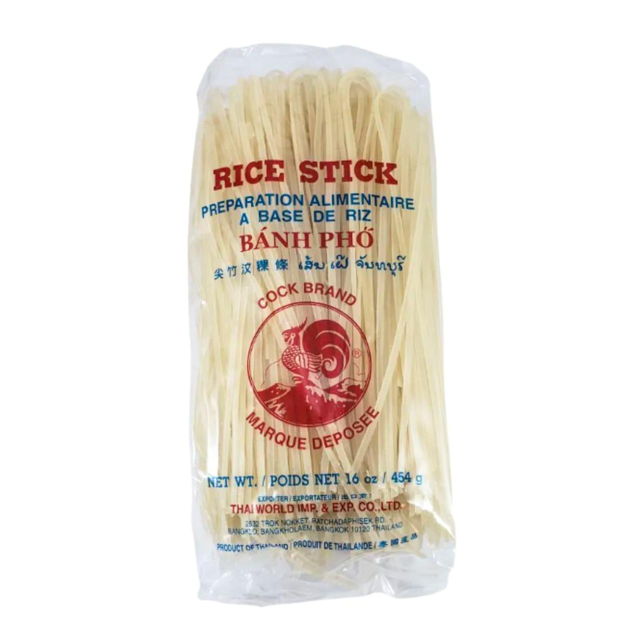 Macarrão de arroz 3mm - Cock Brand 454g