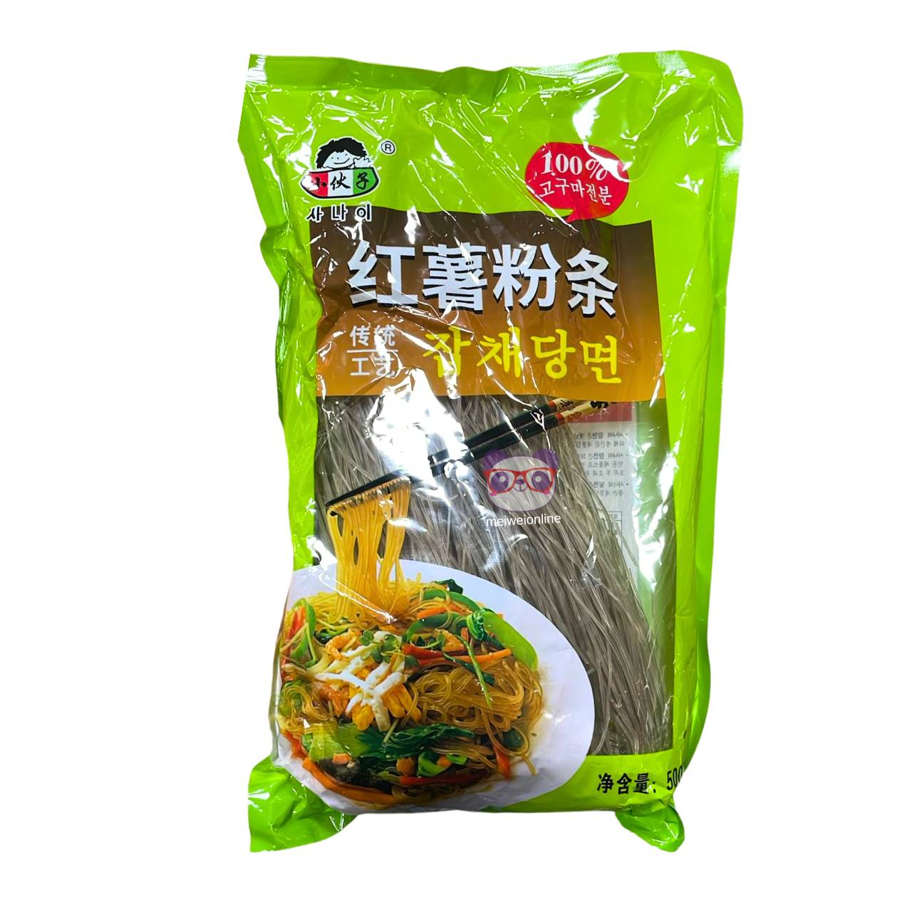 Macarrão de batata doce - Zhengdao 500g