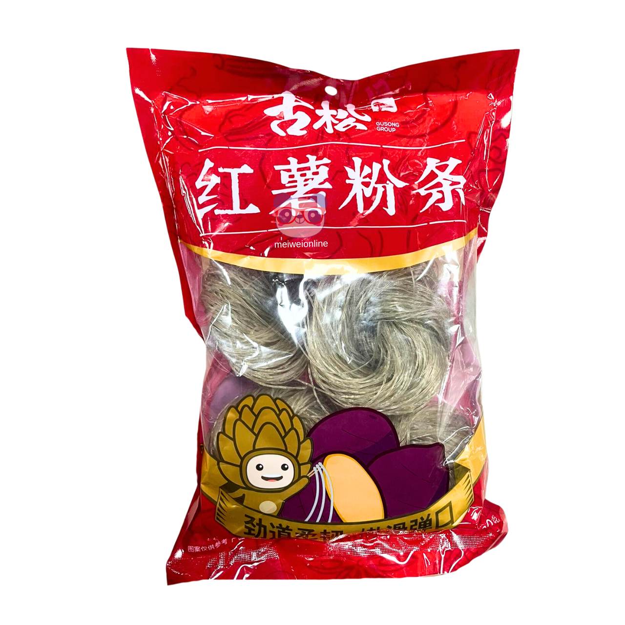 Macarrão de batata doce - Hebei Gusong 400g