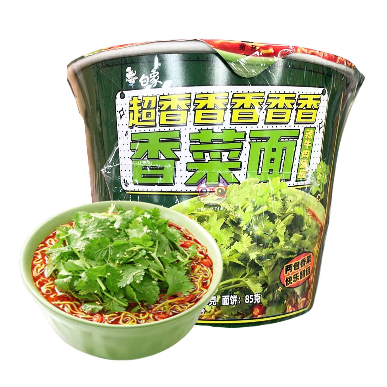Macarrão instantâneo sabor coentro - Bai Xiang 115g