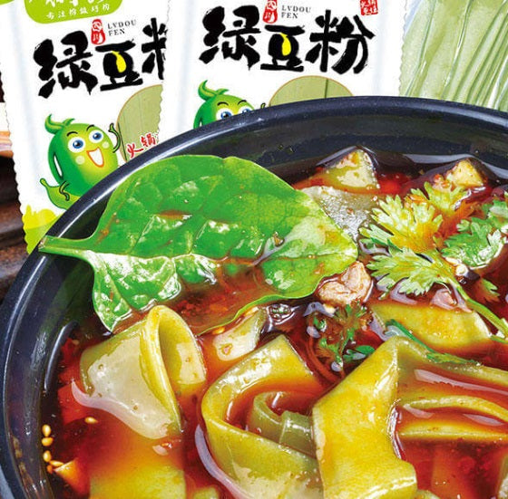 Macarrão de feijão moyashi para Hot Pot - Zichu Fen 180g