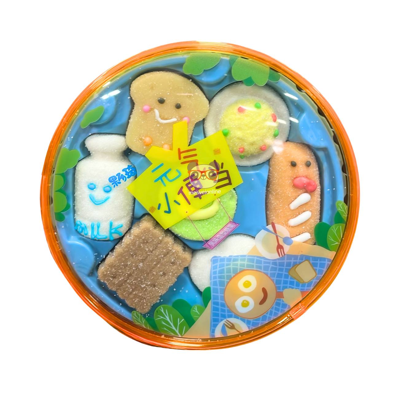 Marshmallow de frutas formato de café da manhã - Guoliqi 110g