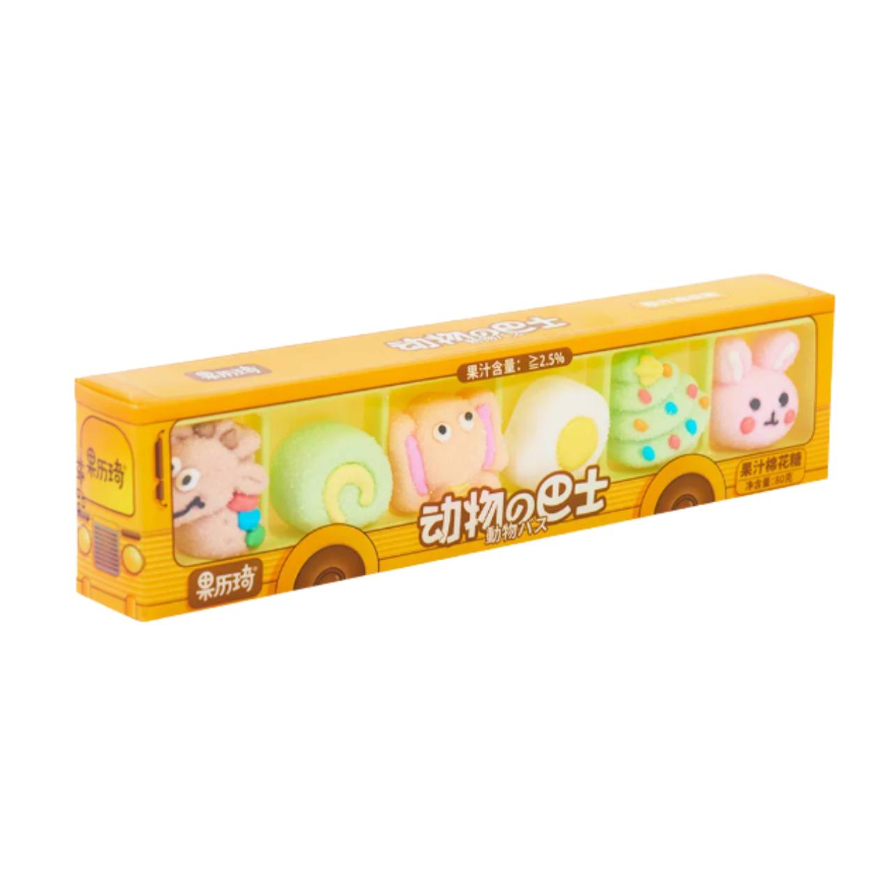 Marshmallow de frutas com formatos divertidos - Guoliqi 100g