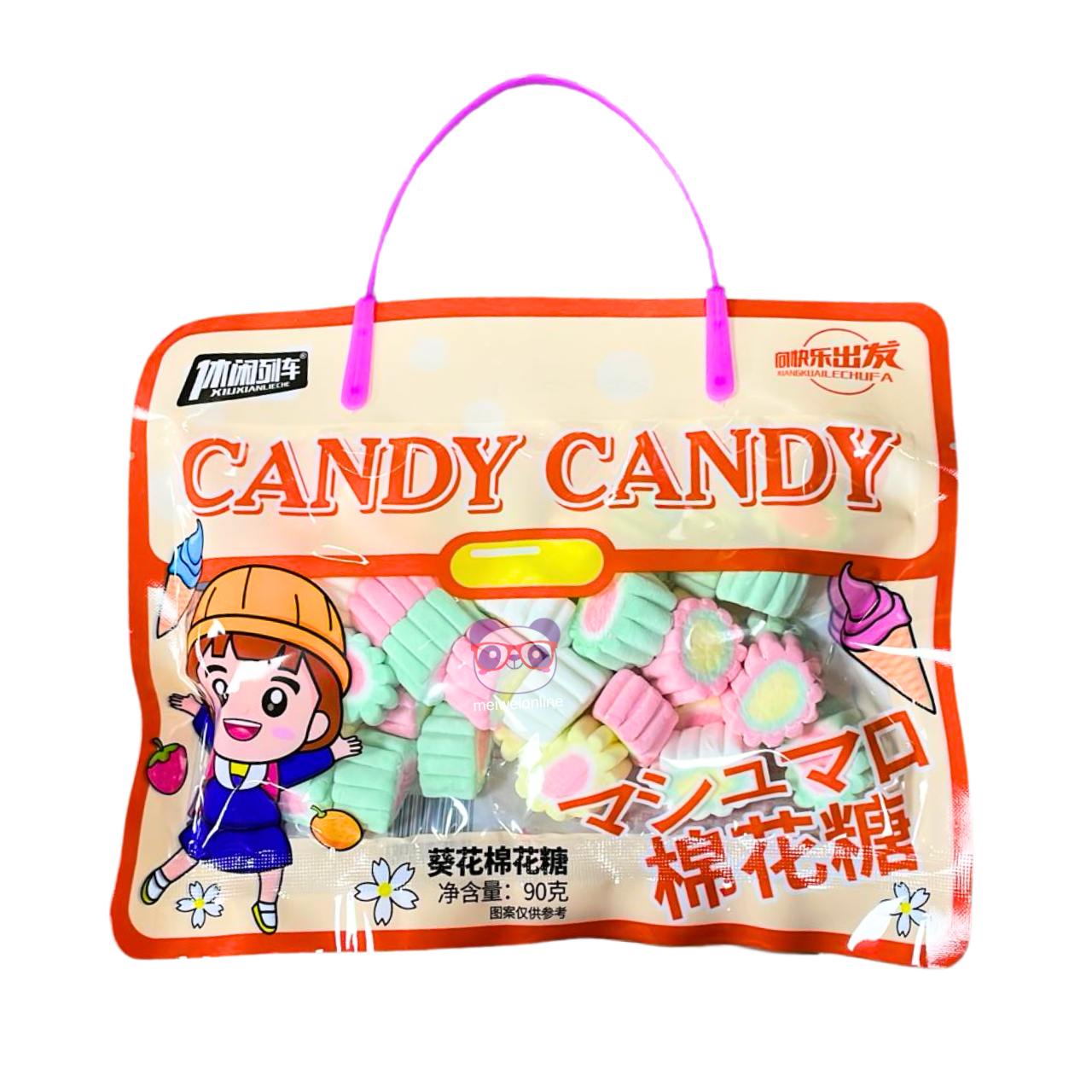 Marshmallow formato de flor - Xiu Xian Lieche 90g
