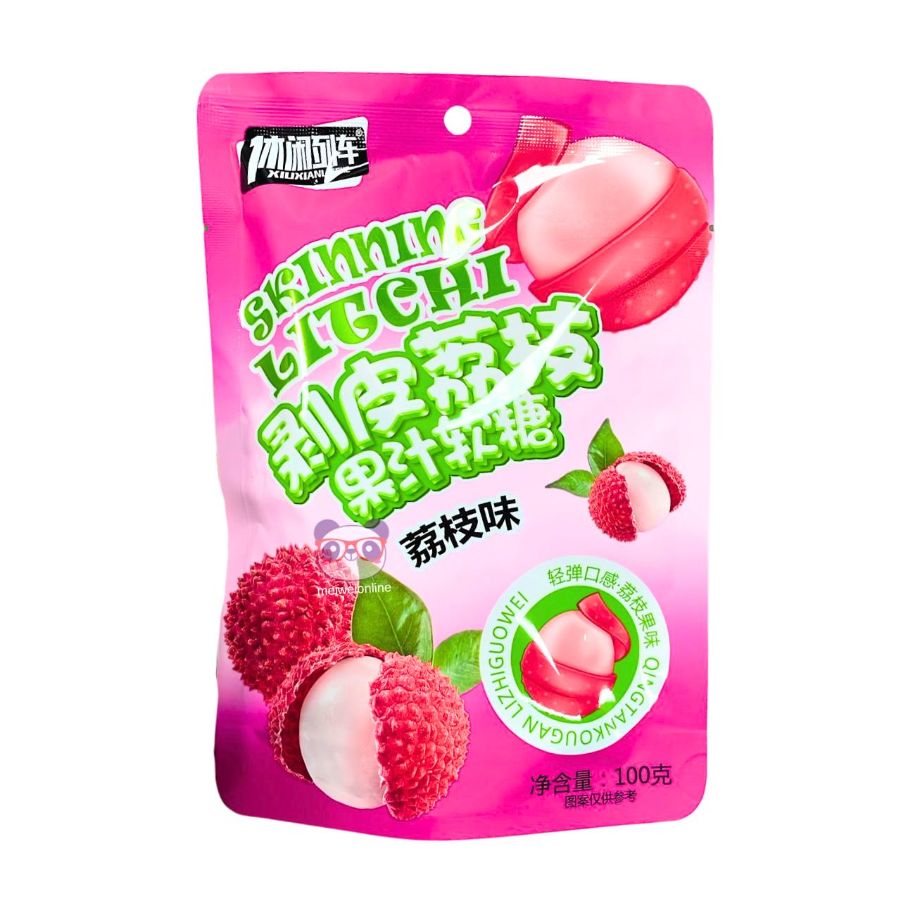 Marshmallow de lichia - Xiu Xian Lieche 100g