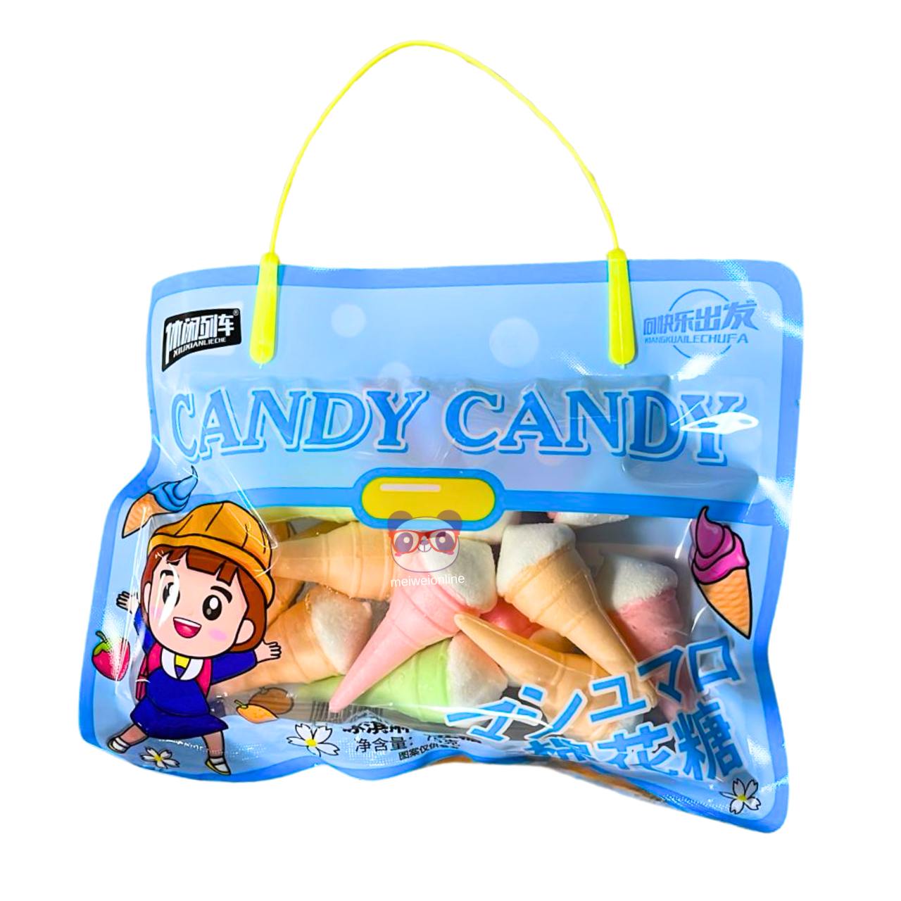 Marshmallow formato de sorvete - Xiu Xian Lieche 90g