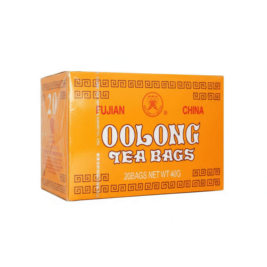 Mei Wei: Chá de Oolong Tea Fujian 20 sachês 40g - chá chinês tradicional semi-oxidado