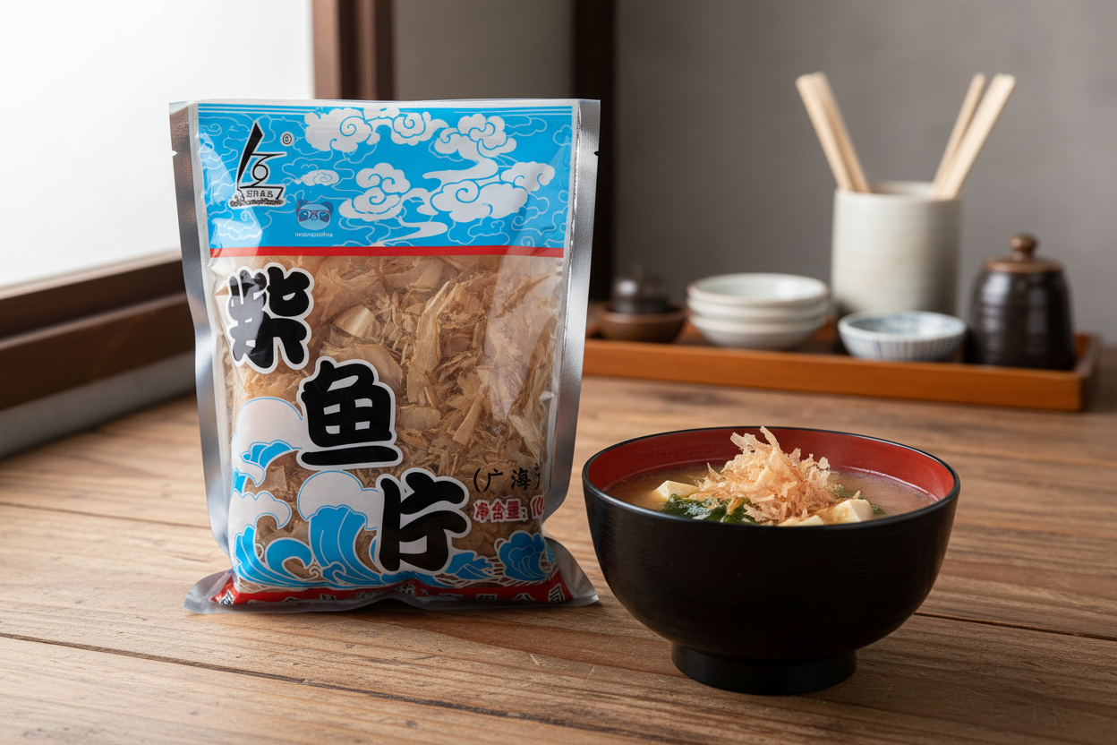 Flocos de Peixe Bonito Desfiado Katsuobushi 500g 互利食品 木鱼丝