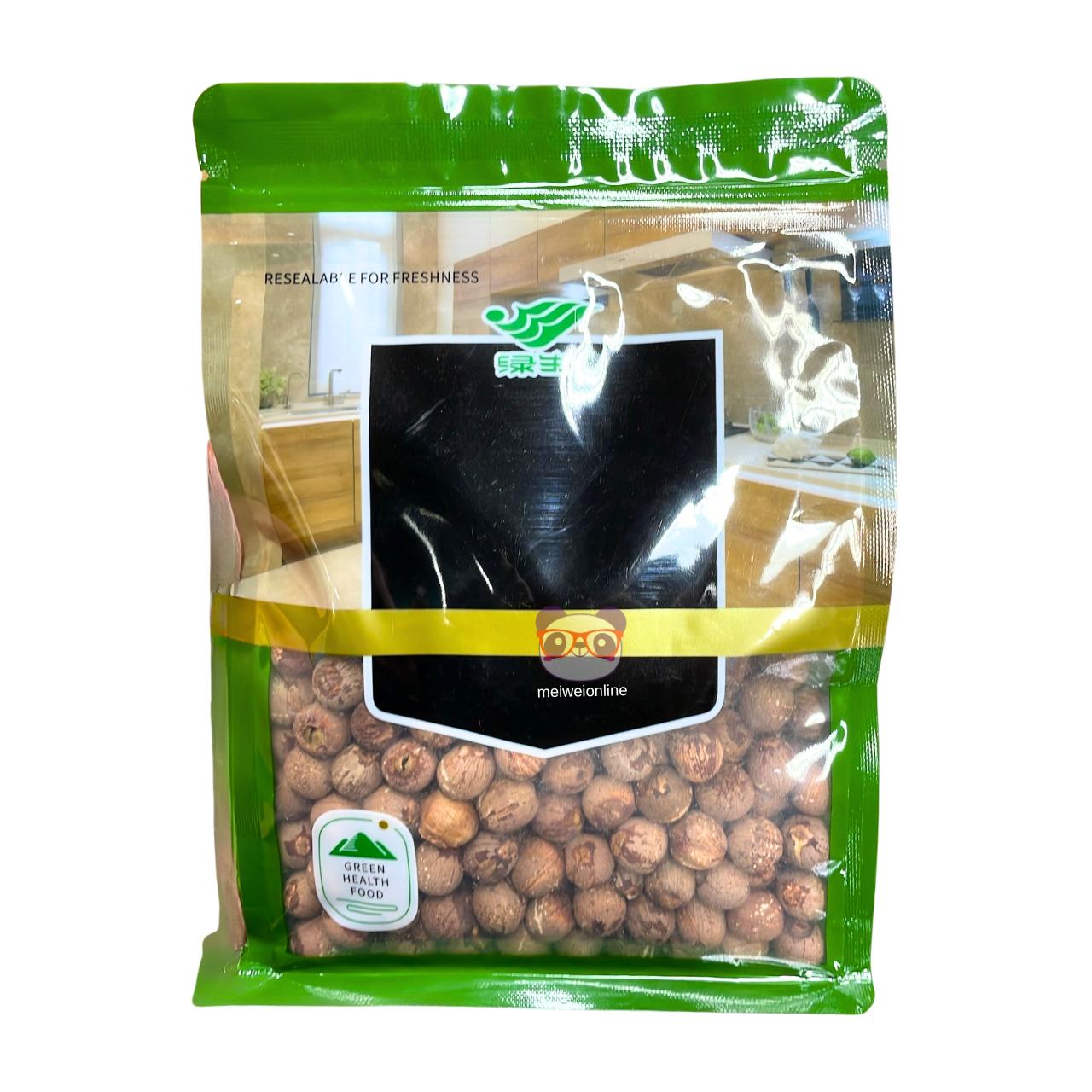 Pacote de sementes de lótus secas Green Health Food 莲子 inteiras para culinária chinesa e sopas doces