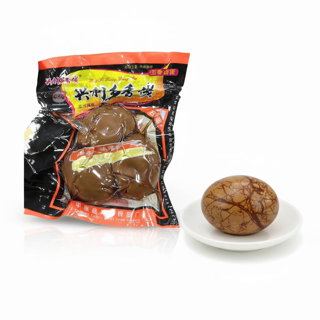 Ovo Cozido em Chá Chinês (茶叶蛋) – Snack Tradicional Oriental