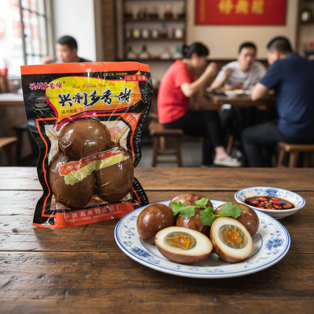 Ovo Cozido em Chá Chinês (茶叶蛋) – Snack Tradicional Oriental